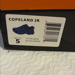 Skechers Copeland JR Kids Sneakers - Black and Green